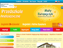 Tablet Screenshot of malyeuropejczyk.pl